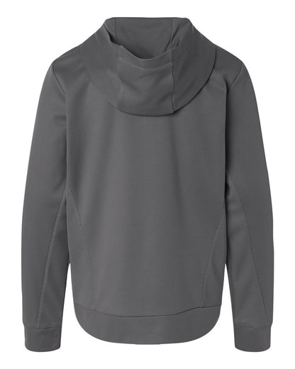 Team 365 Youth Squad Hooded Tech Fleece Pullover TT400Y #color_Sport Graphite