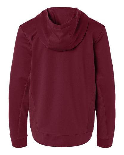 Team 365 Youth Squad Hooded Tech Fleece Pullover TT400Y #color_Sport Maroon