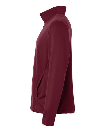 Team 365 Unisex Squad Cadet Quarter-Zip Tech Fleece Pullover TT401 #color_Sport Maroon