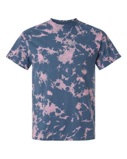 Colortone Unisex Bleach Out Dyed T-Shirt 1385 #color_Blue