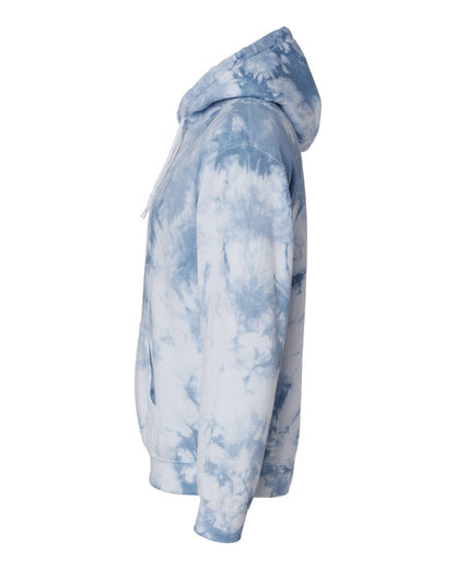 Colortone Unisex Crystal Wash Hooded Sweatshirt 8790 #color_Crystal Ice Blue