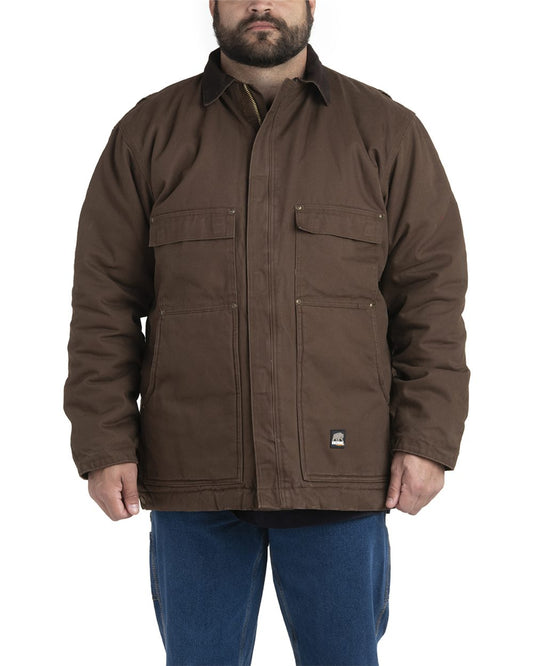 Berne Apparel Men's Highland Washed Chore Jacket CH377