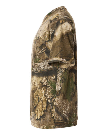 Berne Apparel Men's Lightweight Performance Pocket T-Shirt BSM38 #color_Realtree Apx