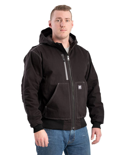 Berne Apparel Men's Modern Hooded Jacket HJ61 Berne Apparel Men&#39;s Modern Hooded Jacket HJ61