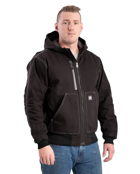 Berne Apparel Men's Modern Hooded Jacket HJ61
