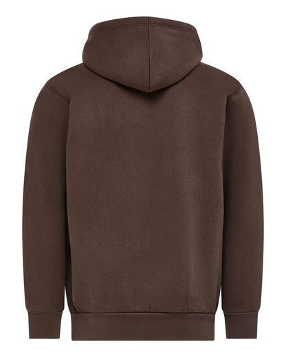 MV Sport Unisex Vintage Fleece Hooded Sweatshirt 1478 #color_Cocoa