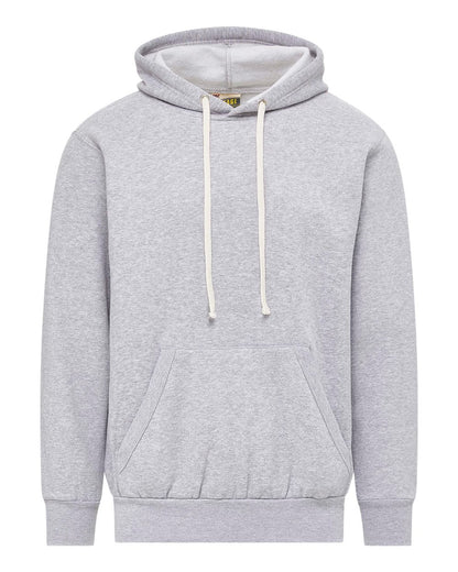 MV Sport Unisex Vintage Fleece Hooded Sweatshirt 1478 #color_Heather Grey
