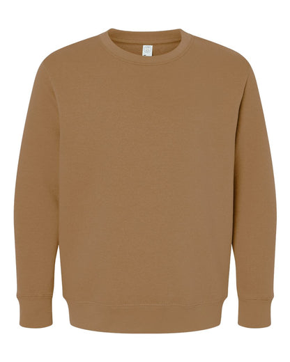 LAT Youth Elevated Fleece Crewneck Sweatshirt 2225 #color_Coyote Brown