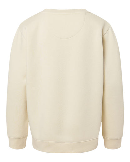 LAT Youth Elevated Fleece Crewneck Sweatshirt 2225 #color_Natural
