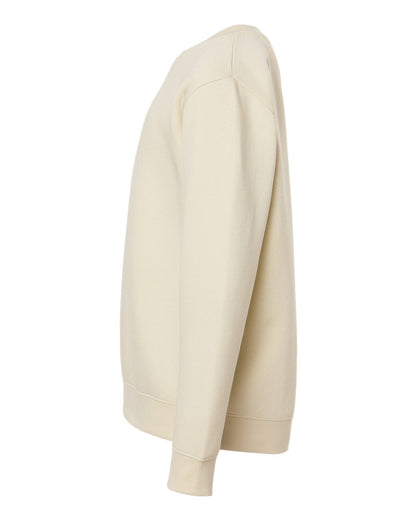 LAT Youth Elevated Fleece Crewneck Sweatshirt 2225 #color_Natural