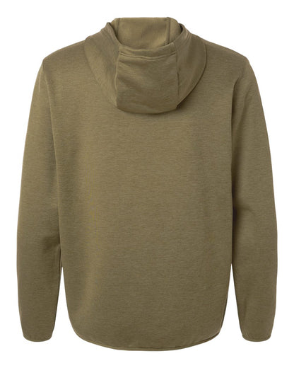 HUK Men's Coldfront+ Performance Hooded Sweatshirt H130093 #color_Overland Heather