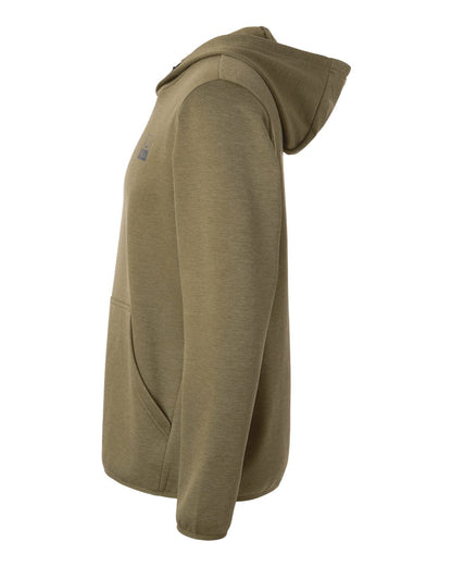 HUK Men's Coldfront+ Performance Hooded Sweatshirt H130093 #color_Overland Heather