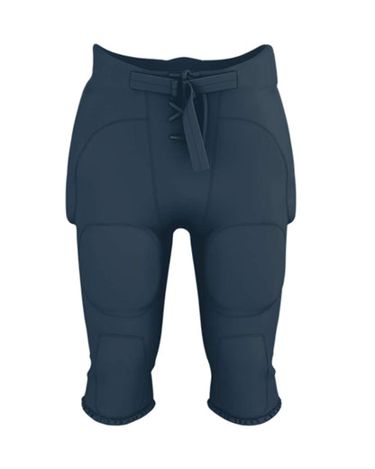 Alleson Athletic Youth Integrated Football Pants 681Y #color_Navy