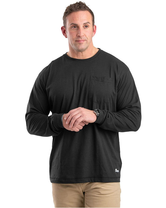 Berne Apparel Unisex Tall Performance Long Sleeve Pocket T-Shirt BSM39T