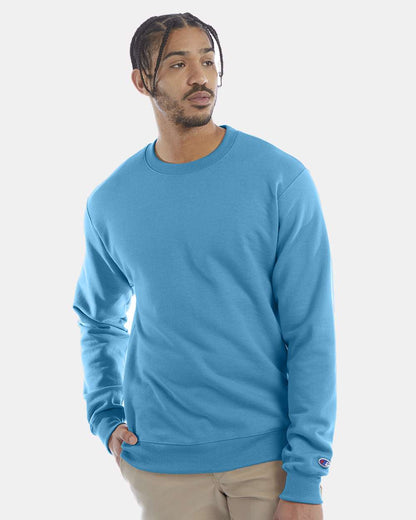 Champion Unisex Powerblend® Crewneck Sweatshirt S600 #colormdl_Tempo Teal