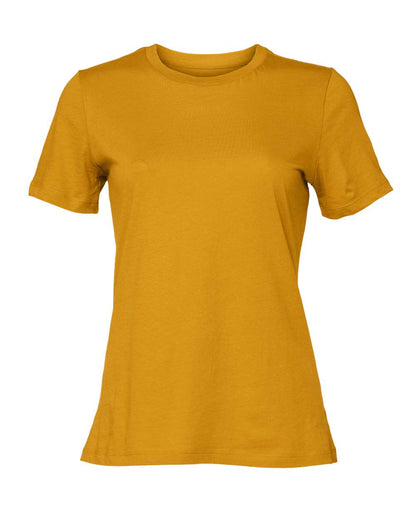 BELLA + CANVAS Women’s Relaxed Jersey Tee 6400 #color_Mustard