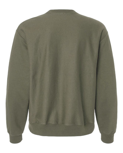 Hanes Men's Beefy® Sweats Premium Heavyweight Crewneck Sweatshirt OG600 #color_Fatigue Green