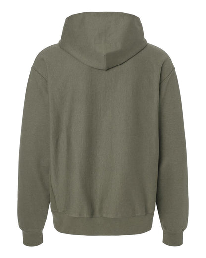 Hanes Men's Beefy® Sweats Premium Heavyweight Hooded Sweatshirt OG700 #color_Fatigue Green