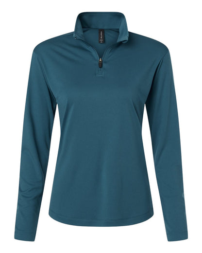 AllPro Women's Pro-Lock Performance Quarter-Zip Pullover 41870L #color_Atlantic Blue