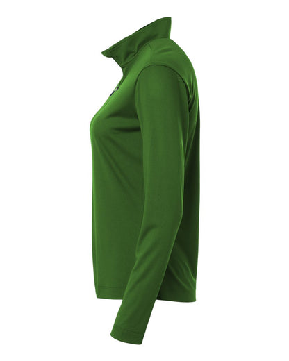 AllPro Women's Pro-Lock Performance Quarter-Zip Pullover 41870L #color_Olive Green