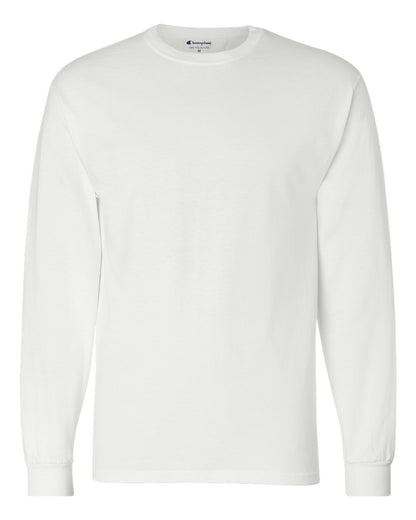 Champion Unisex Long Sleeve T-Shirt CC8C #color_White