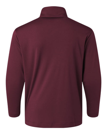 AllPro Youth Pro-Lock Performance Quarter-Zip Pullover 41870Y #color_Maroon