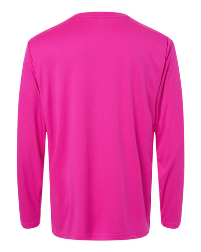 CORE365 Unisex Capital Long Sleeve Performance T-Shirt CE10L #color_Bright Magenta