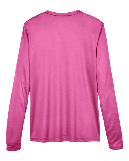 Team 365 Women's Zone Performance Long Sleeve T-Shirt TT11WL #color_Sport Charity Pink