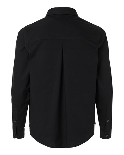 Devon & Jones Women's CrownLux Performance® Spencer Poplin Dress Shirt DG505W #color_Black