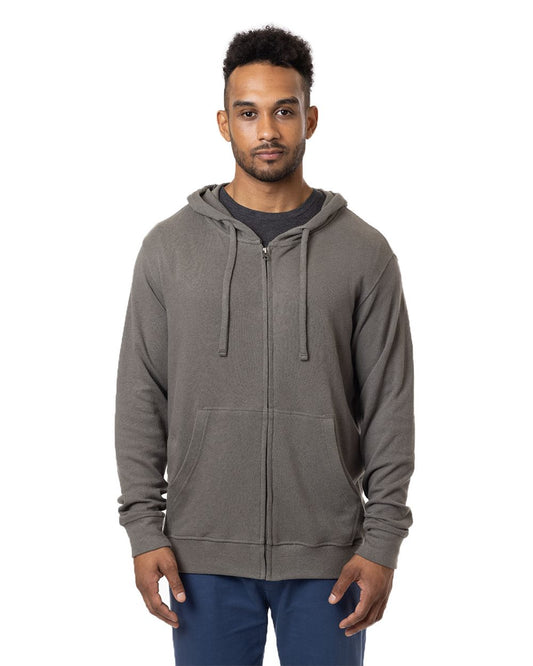 econscious Unisex Hemp Hero Full-Zip Hooded Sweatshirt EC5980