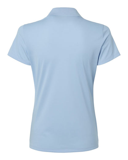 Adidas Women's Performance Piqué Polo A431 #color_Glow Blue