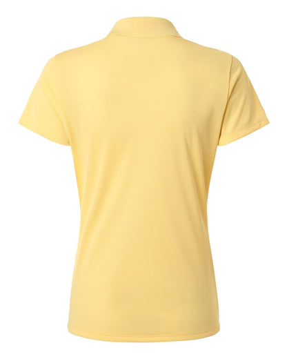 Adidas Women's Performance Piqué Polo A431 #color_Almost Yellow