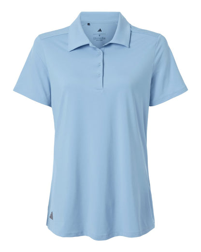 Adidas Women's Ultimate365 Solid Polo A515 #color_Clear Sky