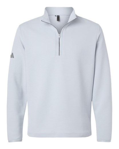 Adidas Men's Spacer Quarter-Zip Pullover A588 #color_Halo Blue
