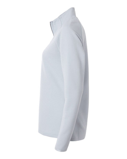 Adidas Women's Spacer Quarter-Zip Pullover A589 #color_Halo Blue
