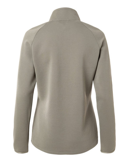Adidas Women's Spacer Quarter-Zip Pullover A589 #color_Silver Pebble