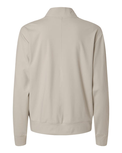 Adidas Women's Ultimate365 Quarter-Zip Pullover A1002 #color_Wonder Alumina