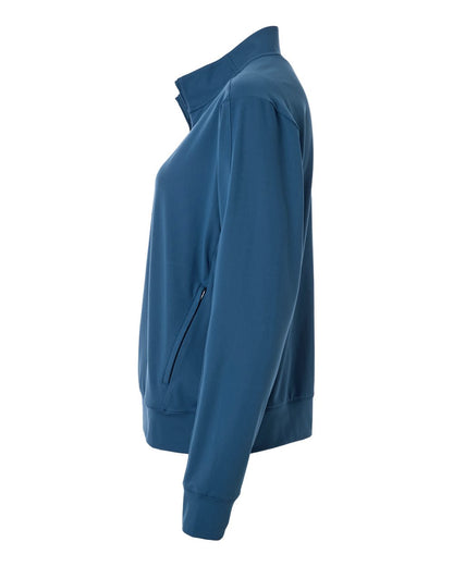 Adidas Women's Ultimate365 Quarter-Zip Pullover A1002 #color_Dusky Petrol