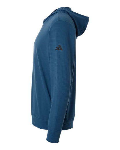 Adidas Men's Ultimate365 Elevated Pullover Hoodie A2009 #color_Dusky Petrol