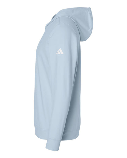 Adidas Men's Ultimate365 Elevated Pullover Hoodie A2009 #color_Crystal Sky