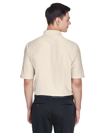 UltraClub Men's Cool & Dry Elite Performance Polo 8415 #colormdl_Stone