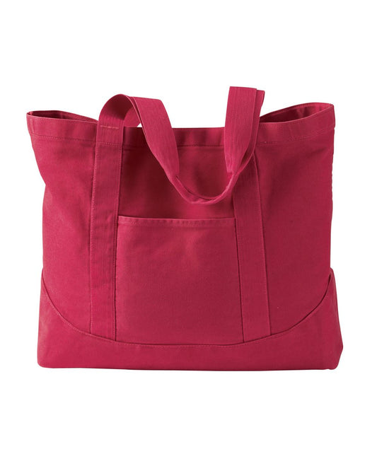 Authentic Pigment 14oz. Pigment-Dyed Large Canvas Tote 1904