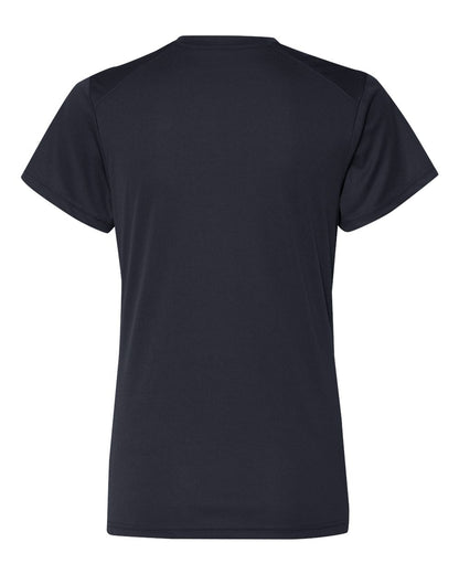 Badger Women’s B-Core V-Neck T-Shirt 4162 #color_Navy