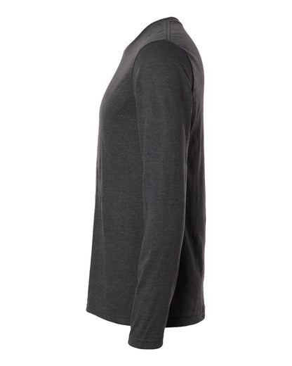 Gildan Unisex Softstyle® Long Sleeve T-Shirt 64400 #color_Heather Dark Grey