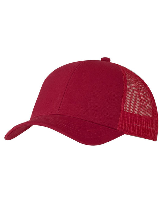 Big Accessories Youth Twill Front Trucker Cap BX019Y