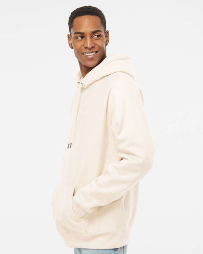 Independent Trading Co. Unisex Legend Premium Heavyweight Cross-Grain Hooded Sweatshirt IND5000P #colormdl_Bone