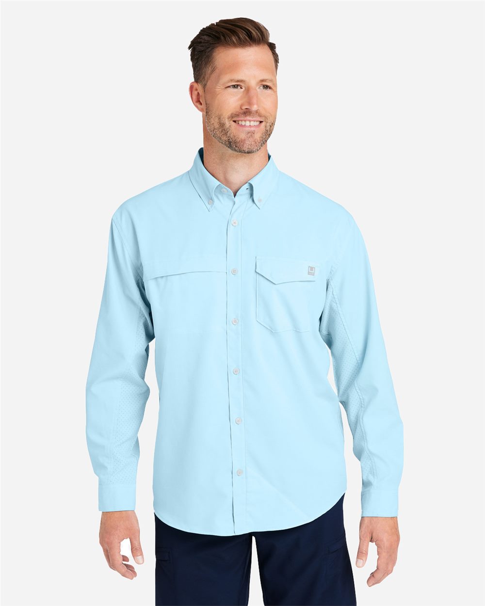 HUK Men's Tide Point Pocket Fishing Shirt H150172