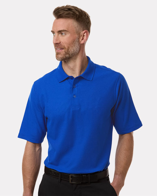 Harriton Men's Maverick CVC Pique Polo M105