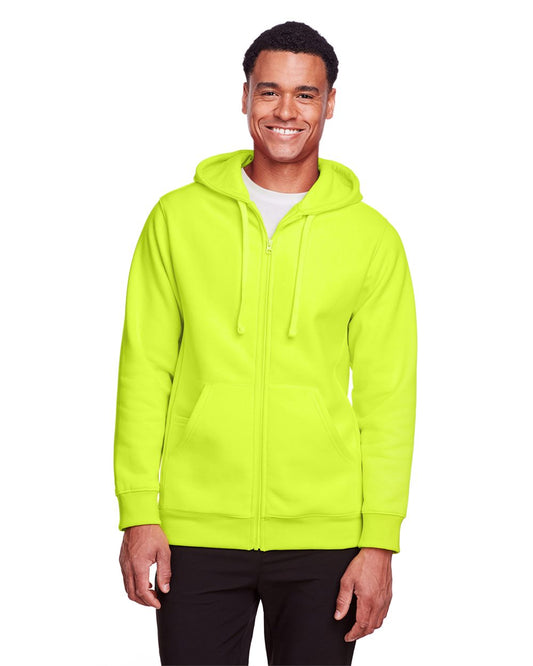 Team 365 Unisex Zone HydroSport™ Heavyweight Full-Zip Hooded Sweatshirt TT95