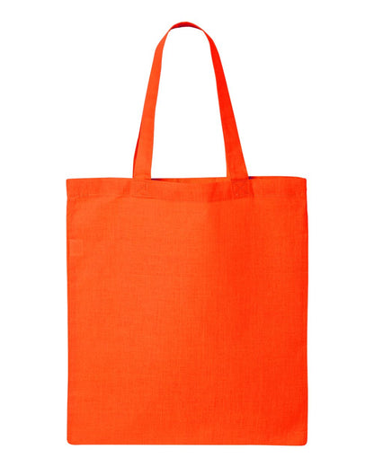 Q-Tees Economical Tote QTB #color_Orange